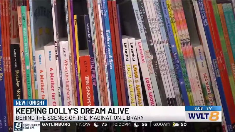 How Dolly Parton’s Imagination Library books get from author to mailbox