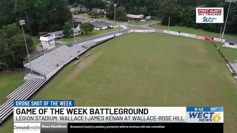 Sky Tracker: Legion Stadium in Wallace