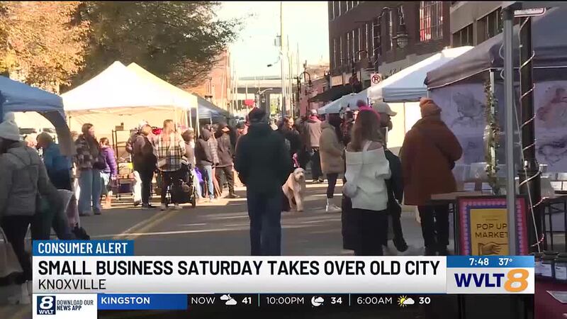 Small Business Saturday kicks off holiday shopping event for Knoxville-owned businesses