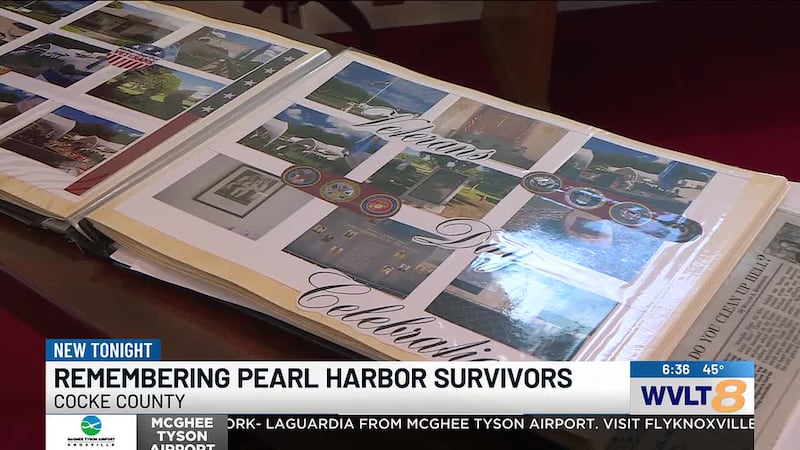 Cocke County had nine men who were stationed at Pearl Harbor.