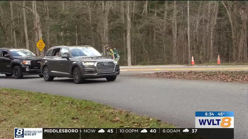 Officials said it will reopen when crews determine it’s safe for travel.